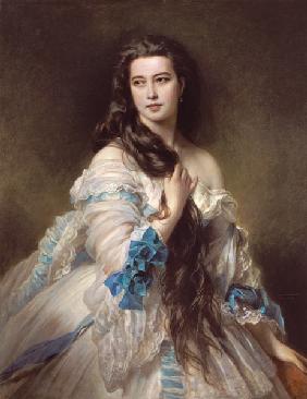 Portrait of Madame Rimsky-Korsakov (1833-78) nee Varvara Dmitrievna Mergassov
