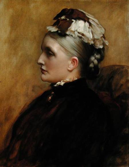 Alexandra Leighton (Mrs Sutherland Orr) (1827-1903) van Frederic Leighton