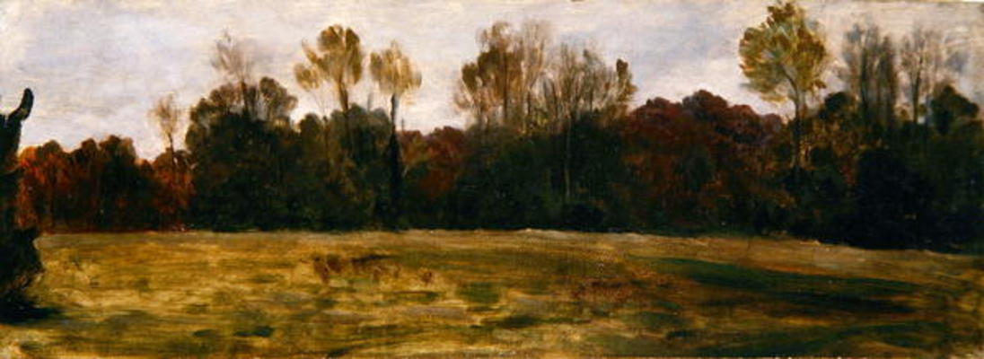 Sketch for a Landscape, c.1890 (oil on canvas) van Frederic Leighton