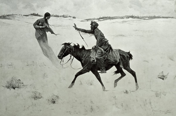 How Order No. 6 went through, or The Vision van Frederic Remington