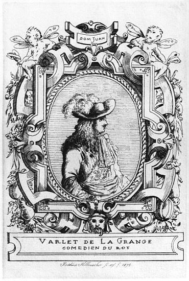 Charles Varlet, known as La Grange, in the role of Dom Juan from ''Don Juan, or Le Festin de Pierre' van Frederic Desire Hillemacher