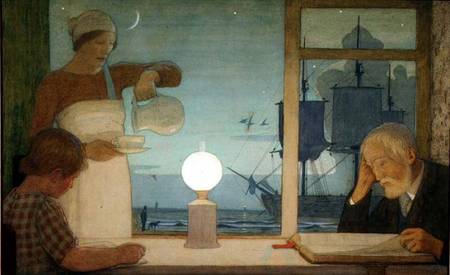 The Day of Rest van Frederick Cayley Robinson