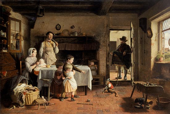 The Foreign Guest van Frederick Daniel Hardy