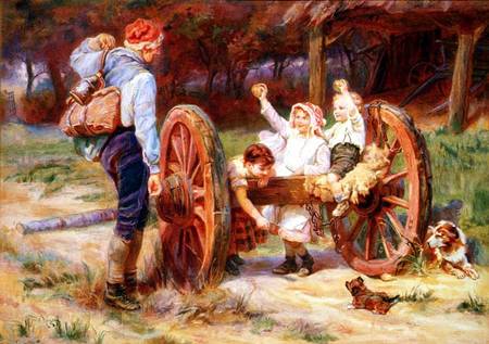 Happy as the Days are Long van Frederick Morgan