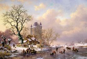 Winter Landscape with a Castle