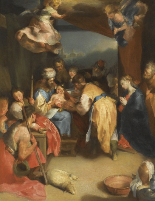 The circumcision of Christ van Frederico Barocci