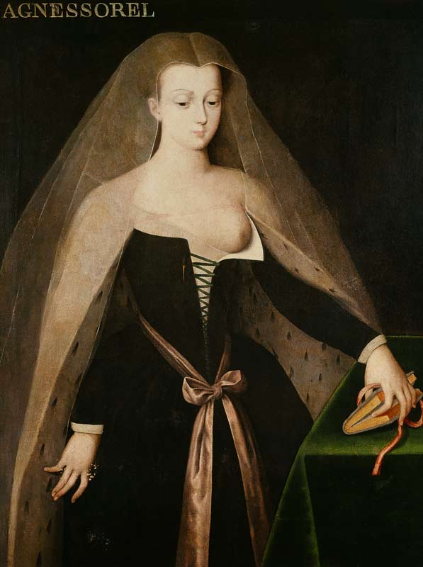 Agnes Sorel (c.1422-50) van French School
