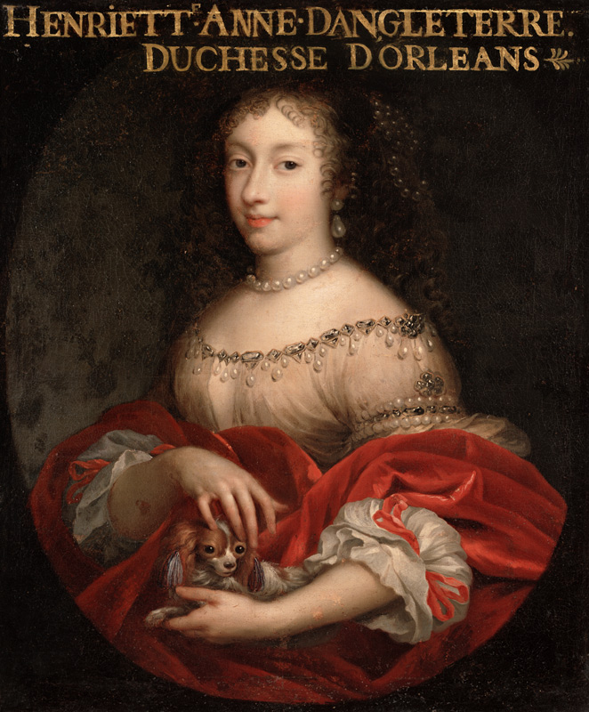 Henrietta Anne (1644-70) Duchess of Orleans van French School
