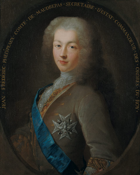 Portrait of Jean Frederic Phelypeaux (1701-81) Count of Maurepas van French School