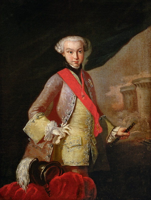 Portrait of Louis Antoine Henri de Bourbon Conde (1772-1804) Duke of Enghien van French School