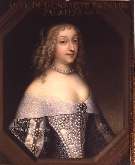 Anne de Gonzaga (1616-84) Princess Palatine van French School