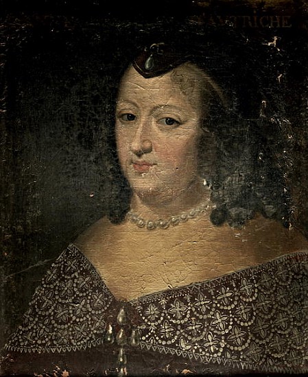 Anne of Austria (1601-66) van French School