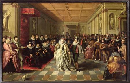 Ball at the Court of Henri III on the Occasion of the Marriage of Anne, Duke of Joyeuse, to Margueri van French School