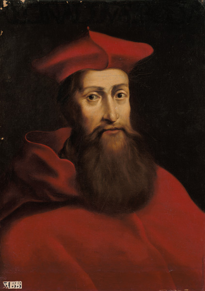 Cardinal Reginald Pole (1500-58) Archbishop of Canterbury van French School