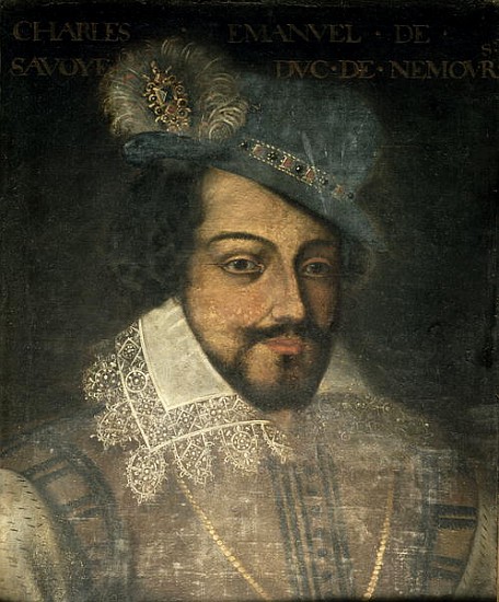 Charles Emmanuel of Savoy (1547-95) van French School