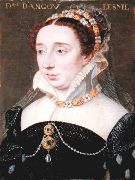 Diane of France or of Valois (1538-1619) Duchess of Angouleme van French School