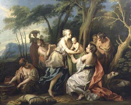 The Finding of Oedipus van French School