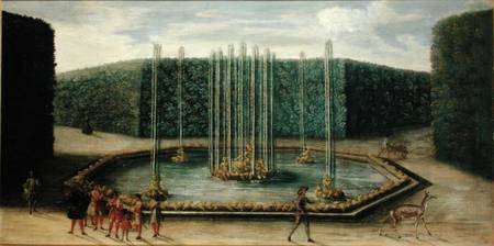 The Fountain of Bacchus at Versailles van French School