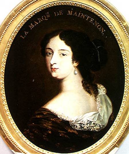 Francoise d'Aubigne (1635-1719) Marquise de Maintenon van French School