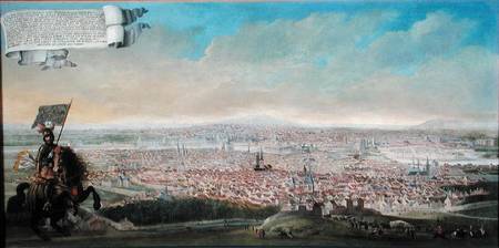 General View of Paris from the Faubourg Saint-Jacques van French School