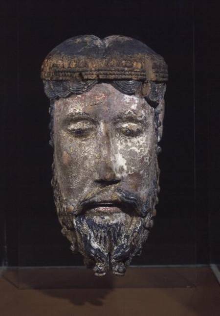 Head of Christ, from Lavaudieu van French School