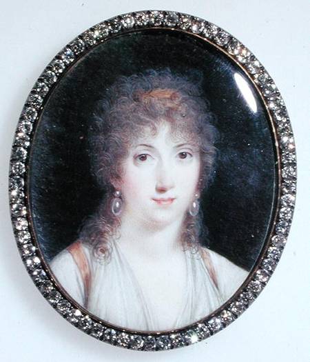 Henriette Lucy Dillon (1770-1853) Marquise de la Tour du Pin Gouvernet van French School