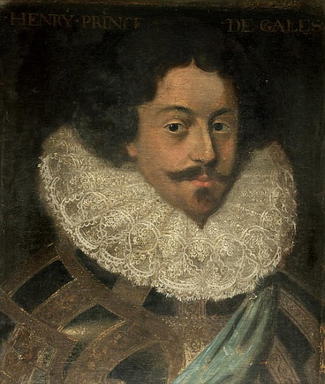 Henry (1594-1612), Prince of Wales van French School