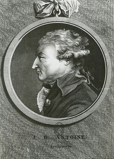 Jean Denis Antoine (1733-1801) architect; engraved by Louis Simon Lemepereur (1728-1807) van French School