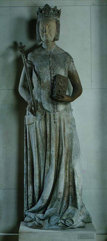 Jeanne de Bourbon (1338-77) 1365-80 van French School
