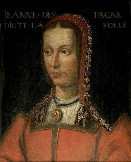 Joanna, Queen of Castile van French School