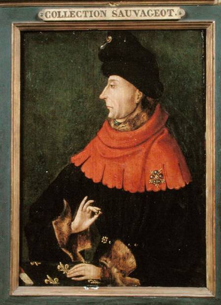 John the Fearless (1371-1419) Duke of Burgundy van French School