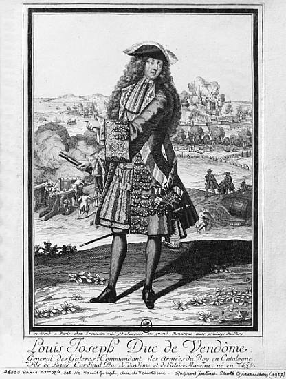 Louis Joseph de Bourbon, Duke of Vendome, known as ''The Great Vendome'' van French School