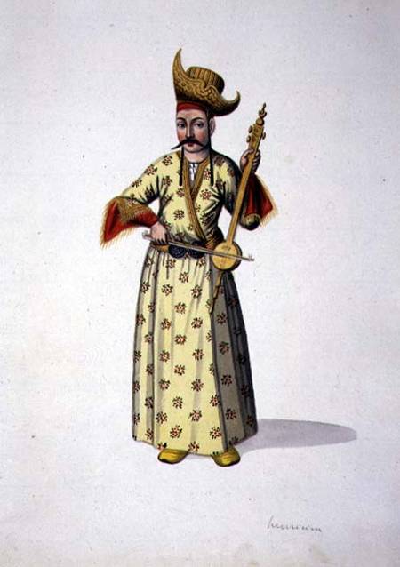 Musician, Ottoman period van French School