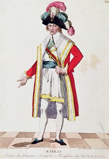 Paul Francois Jean Nicolas (1755-1829) Vicomte de Barras van French School