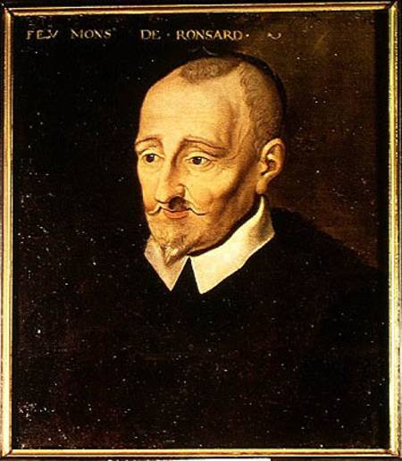 Pierre de Ronsard (1524-85) van French School