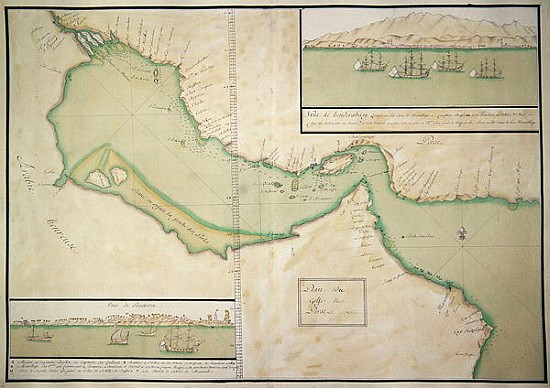 Plan of the Persian Gulf van French School