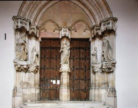 Portal of the chapel van French School
