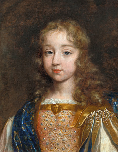 Portrait of the Infant Louis XIV (1638-1715) van French School