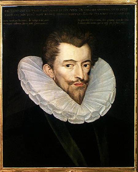 Portrait of Henri I (1549-88) de Lorraine, Duc de Guise, known as Le Balafre van French School