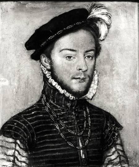 Portrait of Jacques de Savoie (1531-85) Duke of Nemours van French School