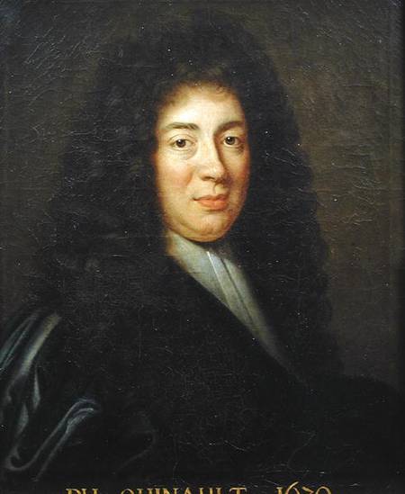 Portrait of Philippe Quinault (1635-88) van French School