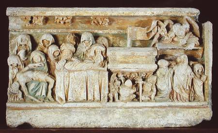 Relief depicting Scenes from the Passion of Christ: Pieta, the Entombment and the Holy Women at the van French School