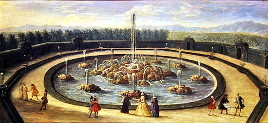 The Bassin de l''Encelade at Versailles, early eighteenth century van French School