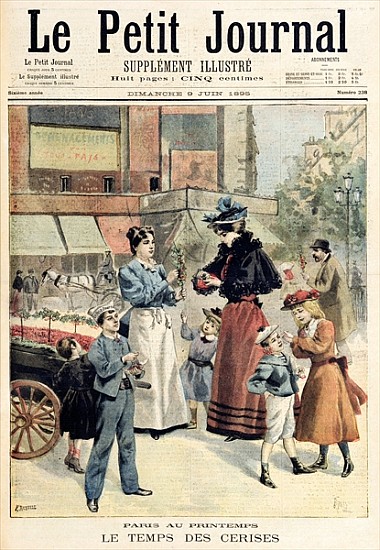 The Cherry Season, from ''Le Petit Journal'', 9th June 1895 van French School