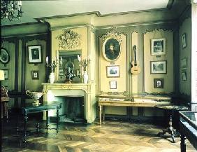 Drawing room in the birthplace of Hector Berlioz (1803-69) (photo)