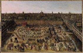 The Place Royale and the Carrousel in 1612