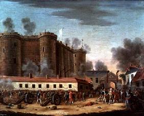 Storming of the Bastille on 14th July 1789