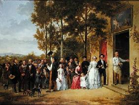 A Wedding at the Coeur Volant, Louveciennes