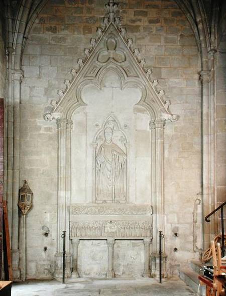 Tomb of Bishop Radulphe (d.1266) in the Radulphe Chapel van French School