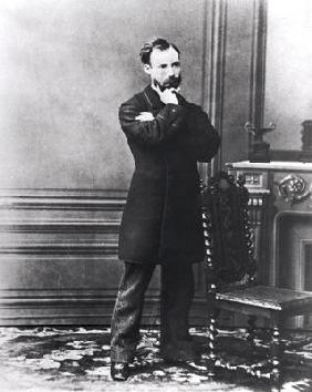 Auguste Renoir (1841-1919) (b/w photo)